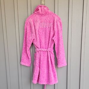 Juicy Couture Fuchsia Plush Robe L/XL